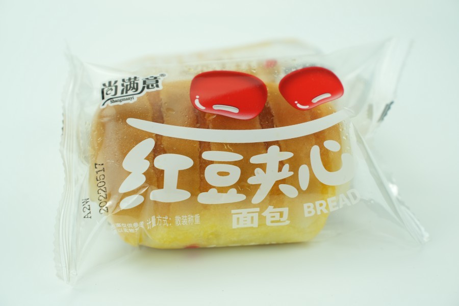 紅(hóng)豆夾心面包